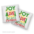Peace Love Joy Pillows
