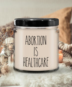 Abortion Is Healthcare Candles