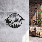 Santa Claus Metal Signs