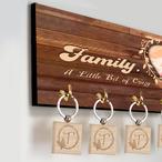 Funny Wooden Key Holder