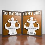 To My Dad Wall Signs