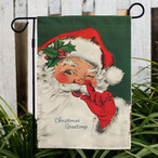 Santa Claus Garden Flags
