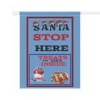 Pink Candy Cane Flags