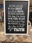 Christian Family Canvas