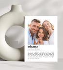 Ohana Means Family Canvas