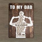 Father Birthday Wall Signs