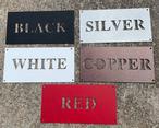 Personalized Metal Signs