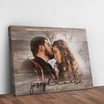 Custom Couple Names Canvas