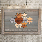 Puzzle Canvas Mom