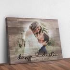 Custom Couple Names Canvas