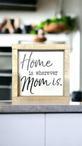 Mom Layer Wood Signs