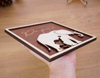 Elephant Family Wall Signs