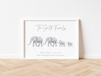Mother And Baby Canvas