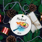 Christmas Tennis Ornaments