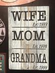 Wife Layer Wood Signs