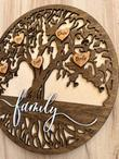 Rustic Family Tree Layer Wood Signs