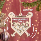 Baseball Coach Ornaments