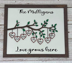 Family Tree Layer Wood Signs