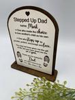 Step Dad Wall Signs