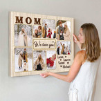 Mom Photo Collage Canvas