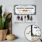 Thanksgiving Wooden Key Holder