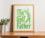 Dad Golf Canvas