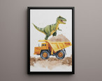 Dinosaur Nursery Canvas