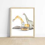 Dinosaur Nursery Canvas