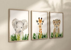 Safari Nursery Canvas