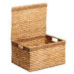 Rectangular Wicker Baskets With Lid