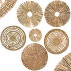 Boho Wicker Wall Decor