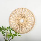 Round Wicker Wall Decor