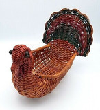 Vintage Wicker Turkey