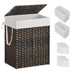 Black Wicker Laundry Baskets