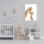 Giraffe Nursery Canvas