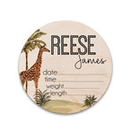 Giraffe Nursery Layer Wood Signs