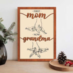 Family Holding Hand Layer Wood Signs