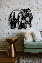 Elephant Metal Signs