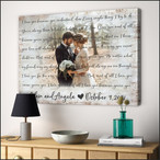 Wedding Vow Canvas