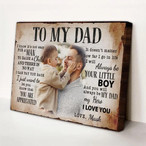 Dad Hero Canvas