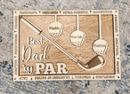 Golf Layer Wood Signs
