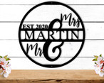 Newlywed Metal Signs
