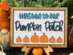 Pumpkin Layer Wood Signs