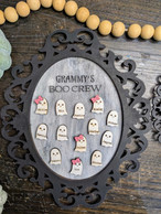 Boo Crew Layer Wood Signs