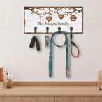 Family Tree Wooden Key Holder