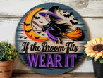 Halloween Witches Layer Wood Signs
