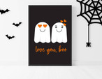 Forever My Boo Canvas Wall Art Portrait