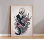 Black Cat Canvas
