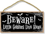 Beware Halloween Layer Wood Signs