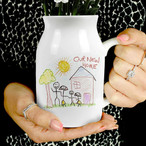 New Parents Ceramic Flower Vase